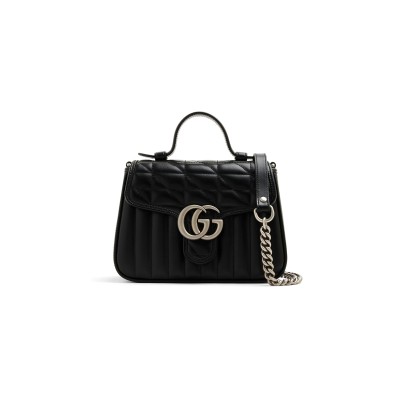 GUCCI GG MARMONT MINI TOP HANDLE BAG 583571 (21*15.5*8cm)